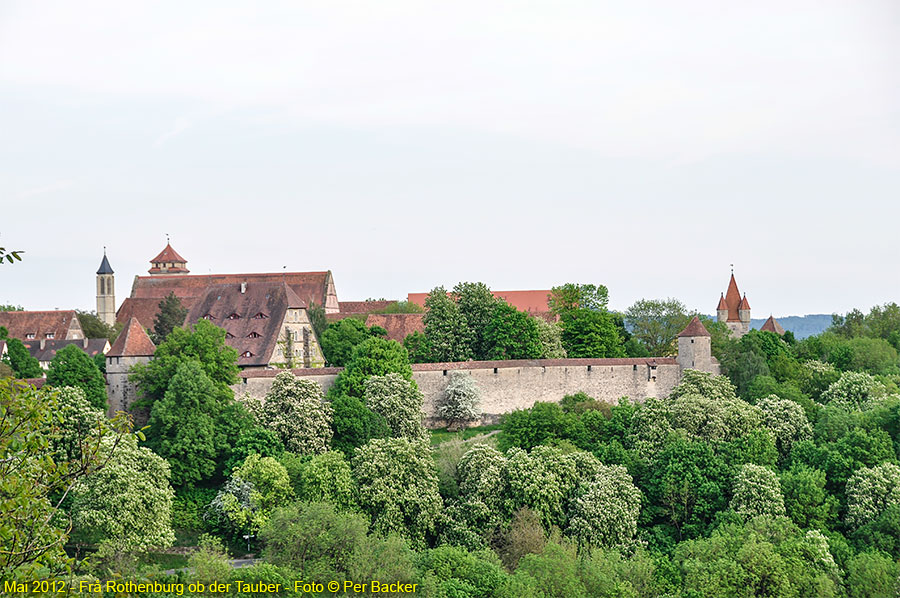 Frå Rothenburg ob der Tauber