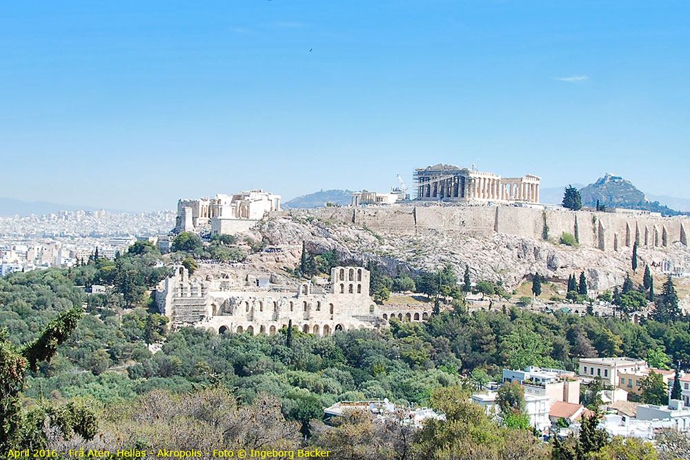 Akropolis, Aten, Hellas