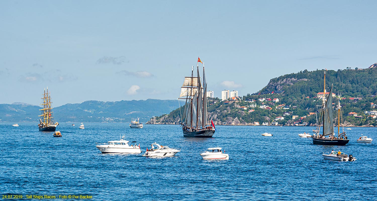 Tall Ships Races - avreise frå Bergen