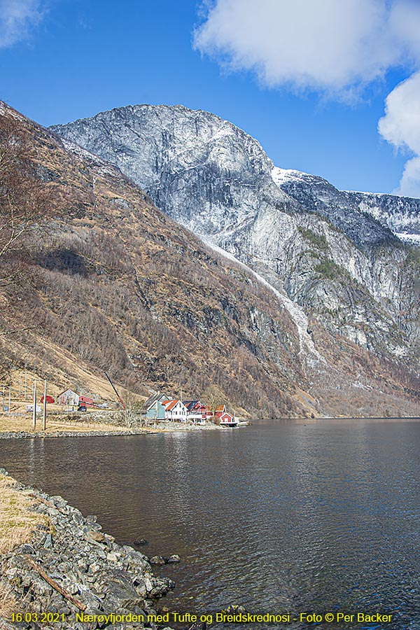 Frå Nærøyfjorden med Tufte og Breiskrednosi