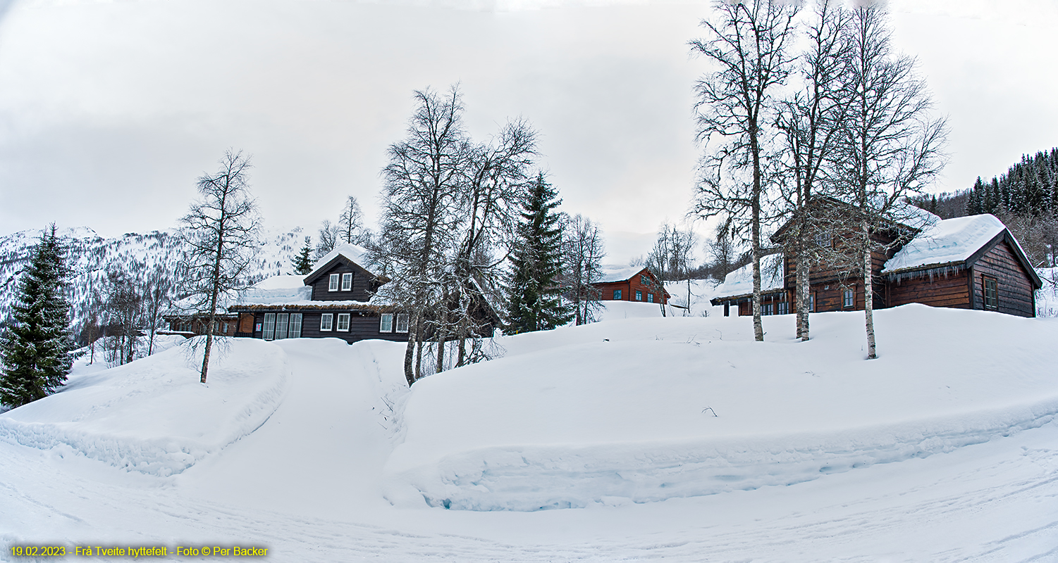 Frå Tveite hyttefelt