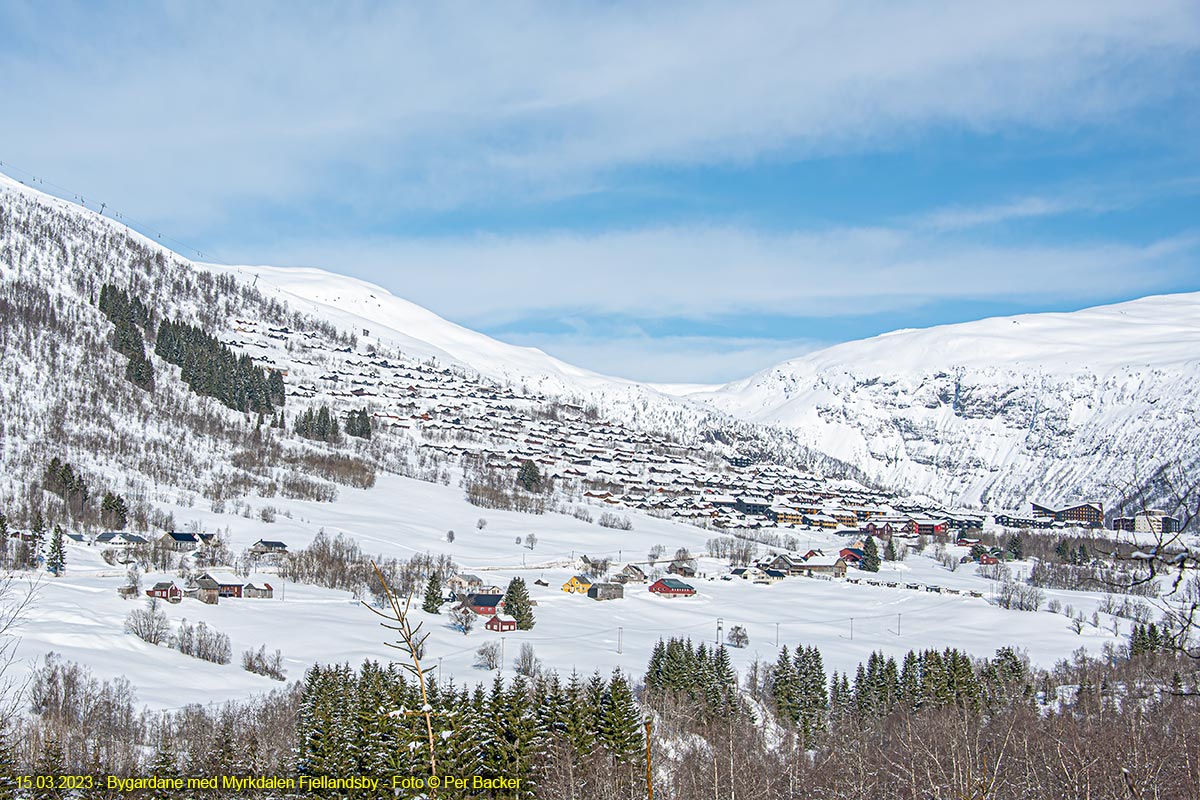 Bygardane med Myrkdalen Fjellandsby