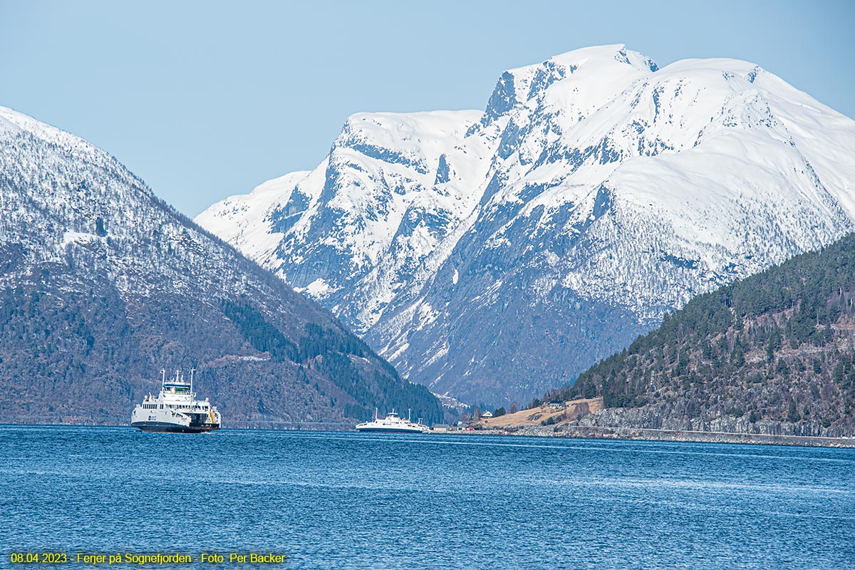 Ferjer på Sognefjorden
