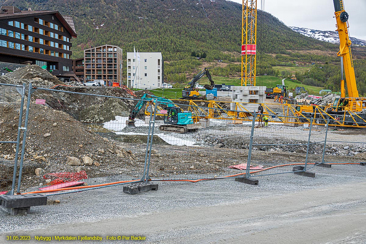 Nybygg i Myrkdalen Fjellandsby