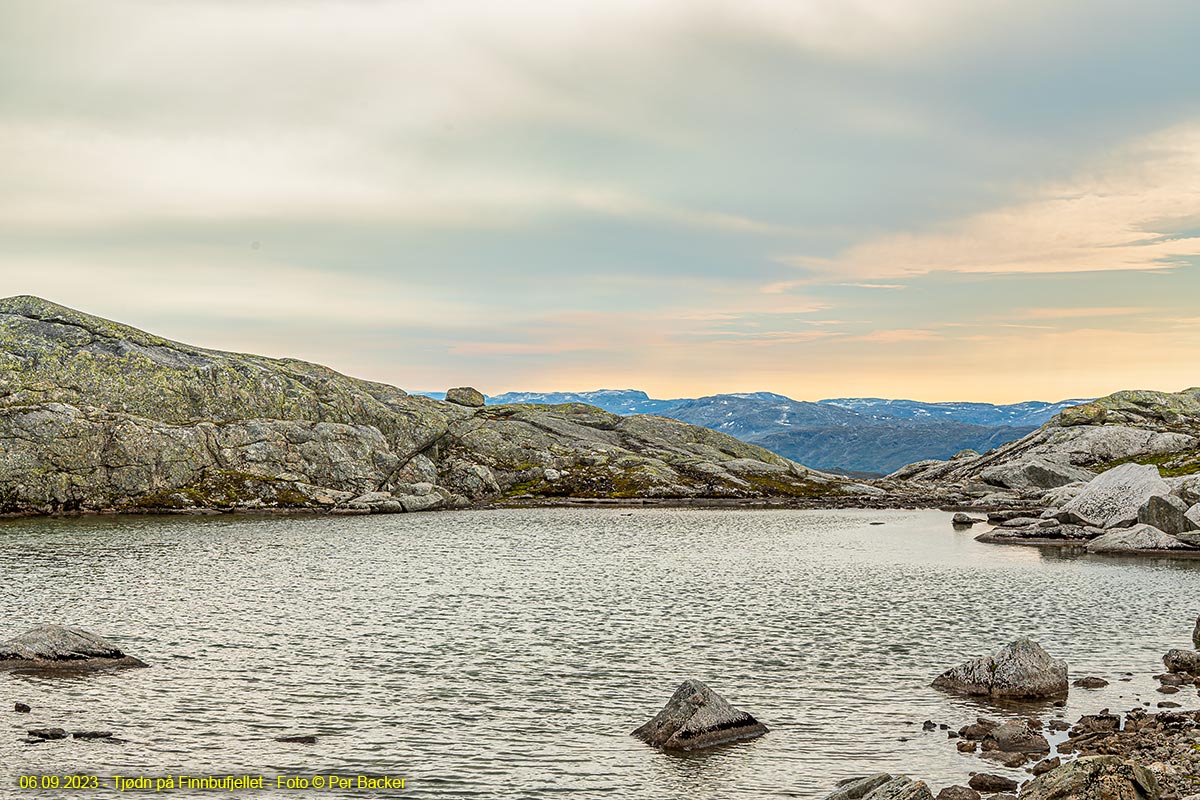 Tjødn på Finnbufjellet