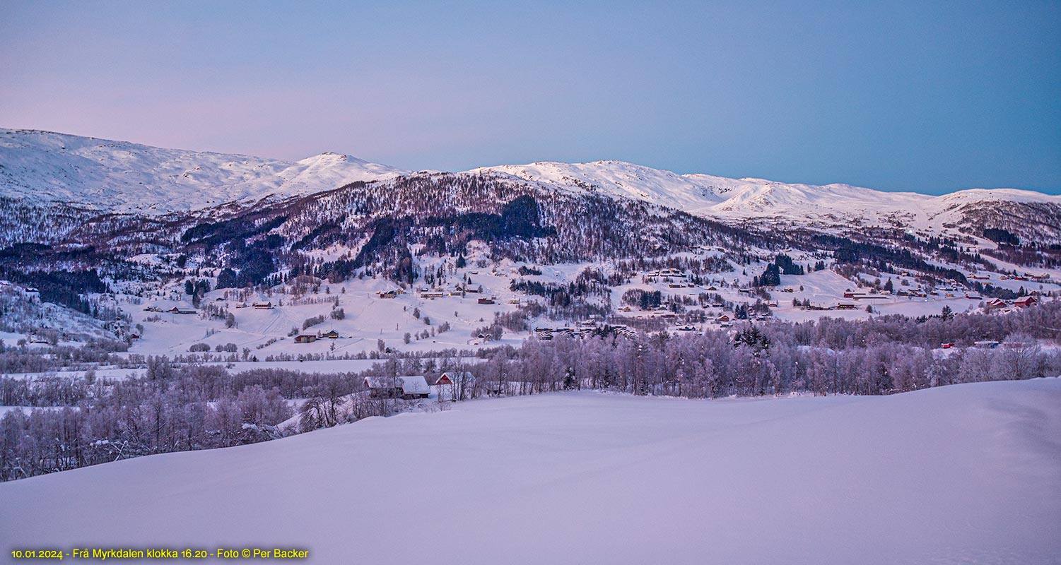 Frå Myrkdalen klokka 16.20