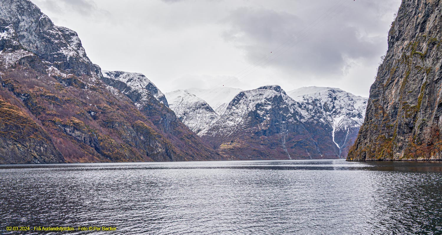 Frå Aurlandsfjorden