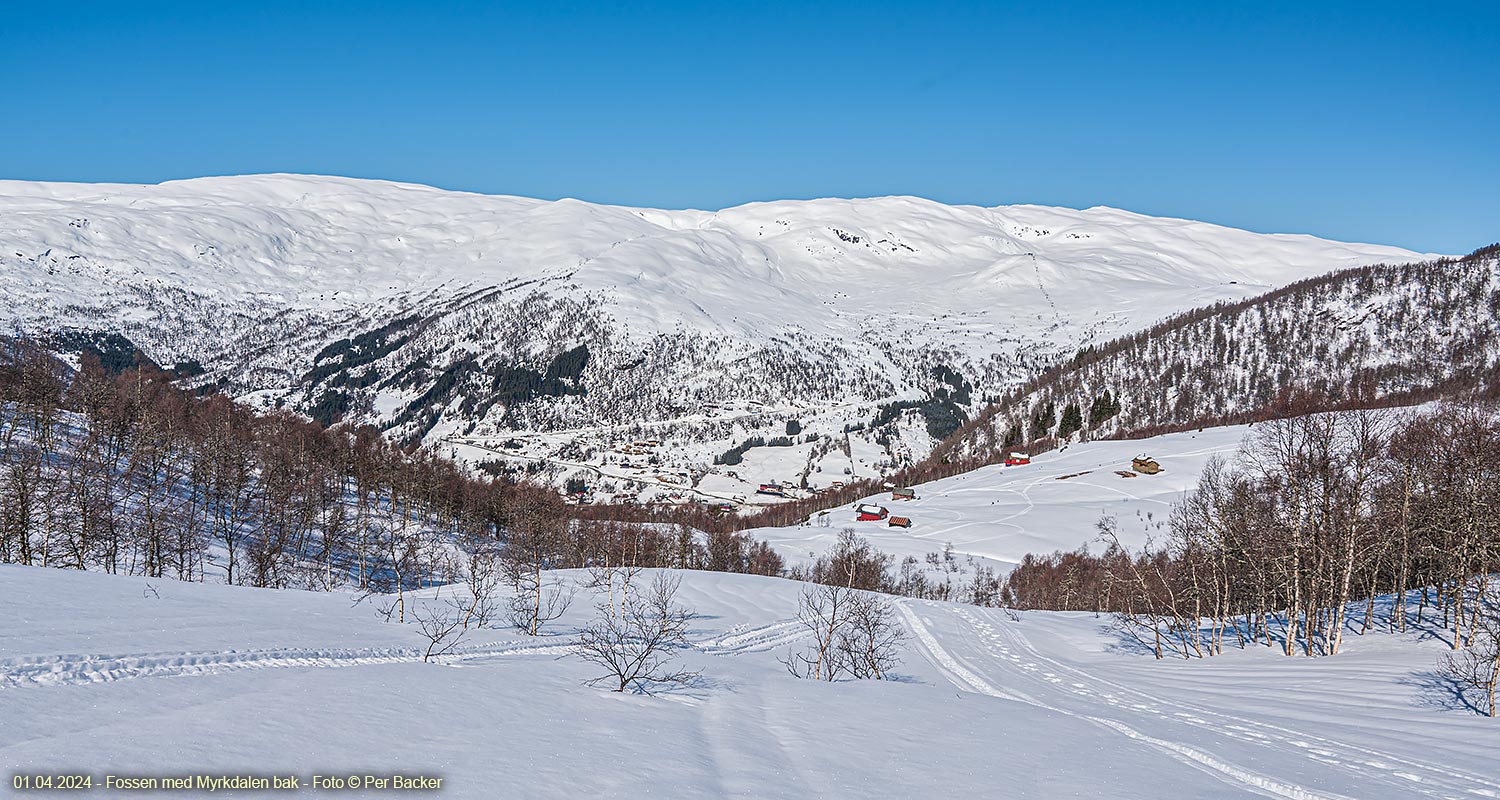 Fossen med Myrkdslen bak