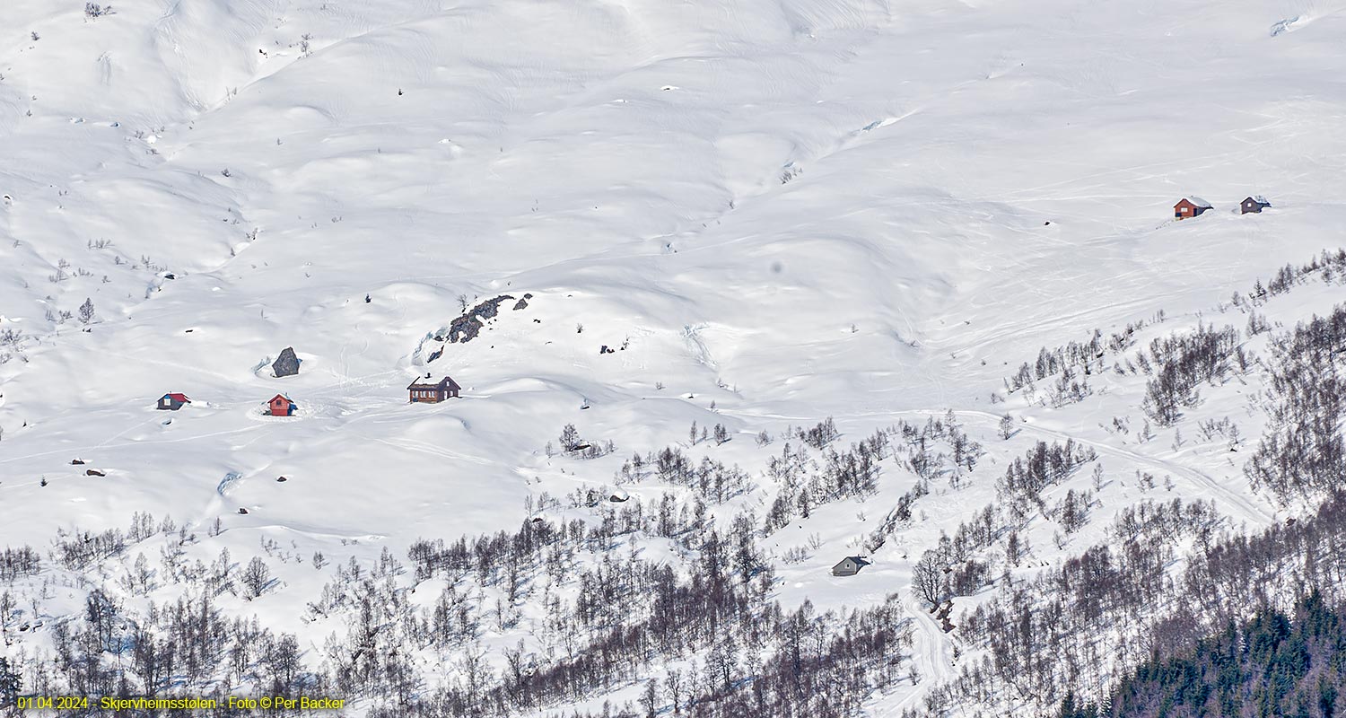 Skjervheimsstøllen sett frå Fossen