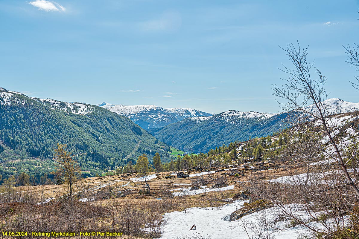 Retning Myrkdalen