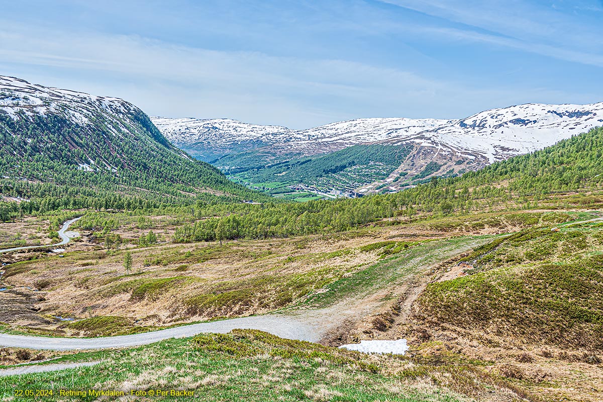 Retning Myrkdalen