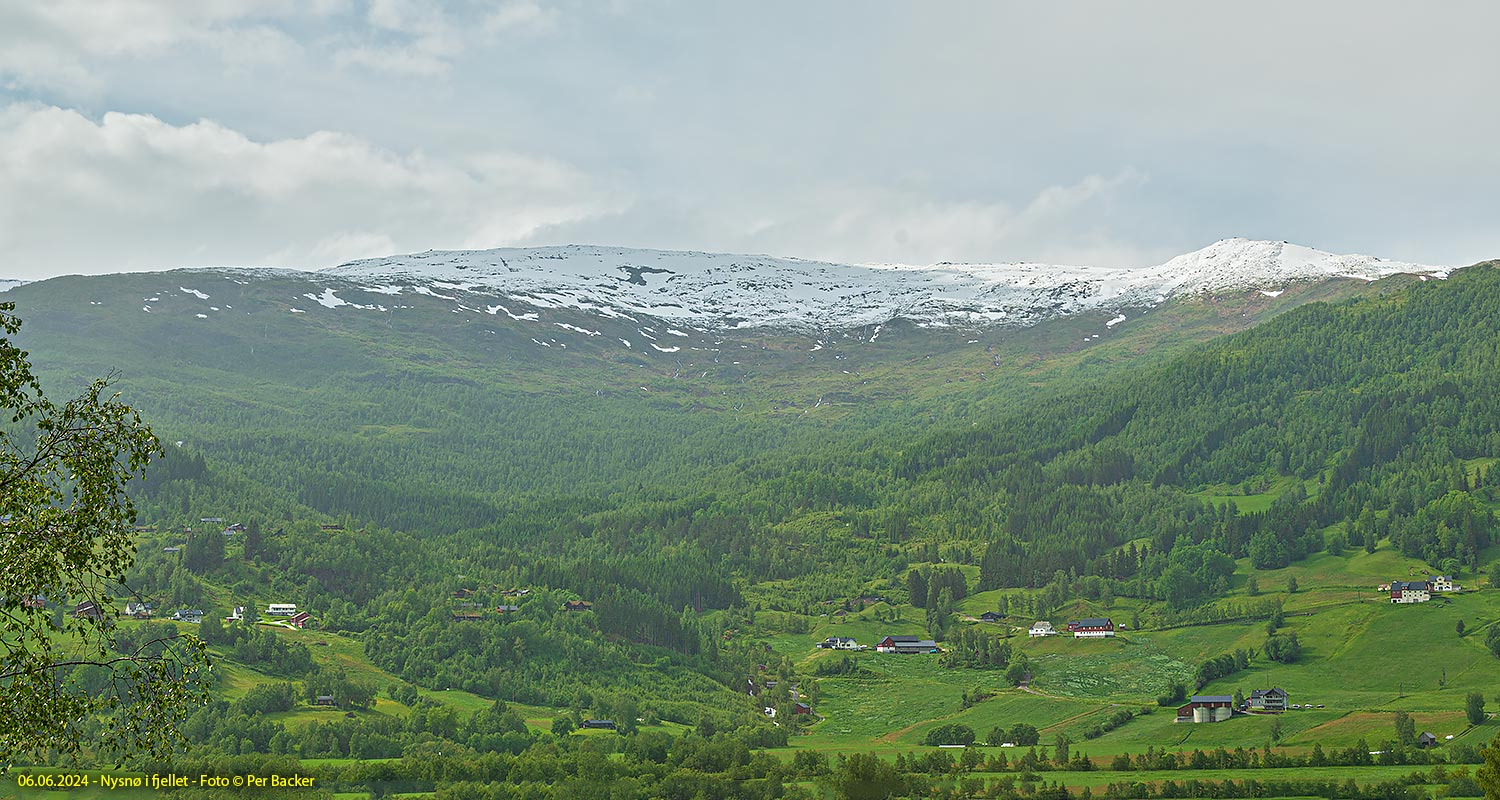 Nysnø i fjellet