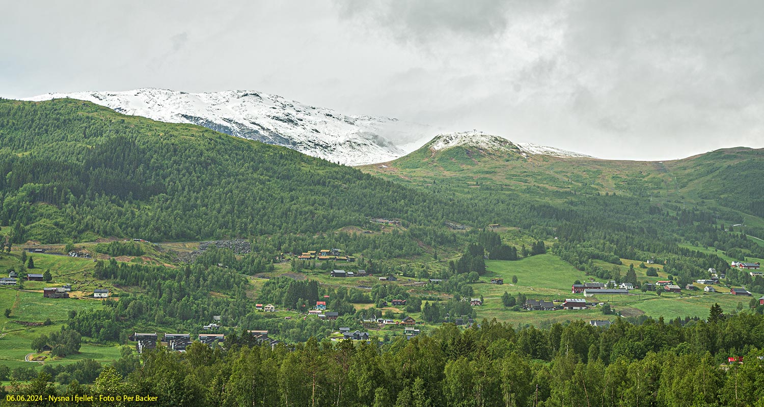 Nysnø i fjellet