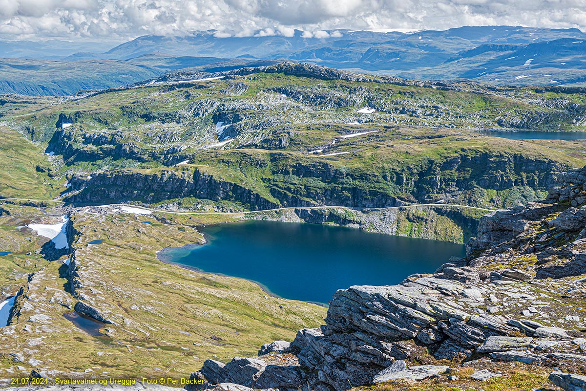 Svartavatnet og Ureggja