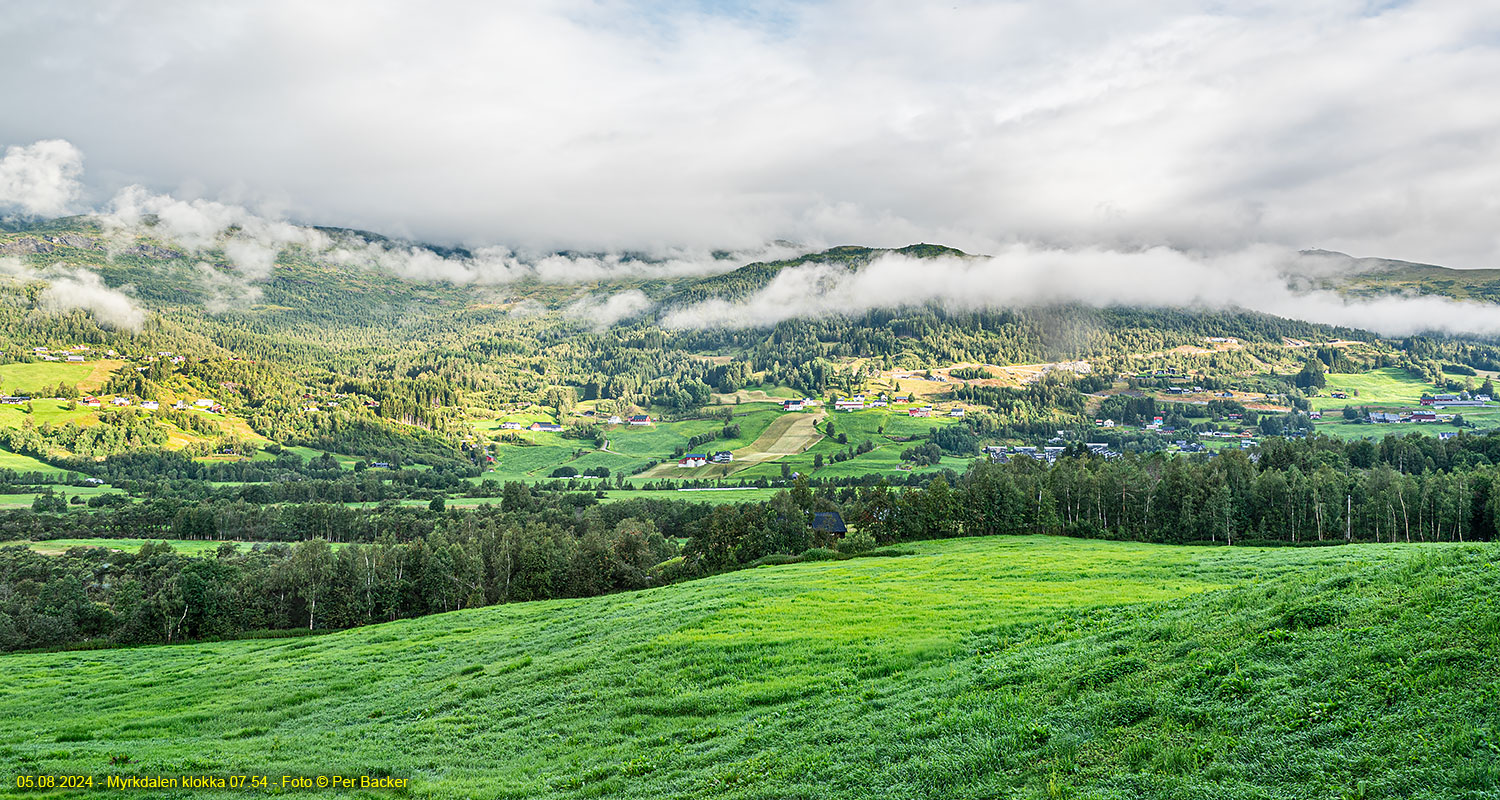 Myrkdalen klokke 07.54