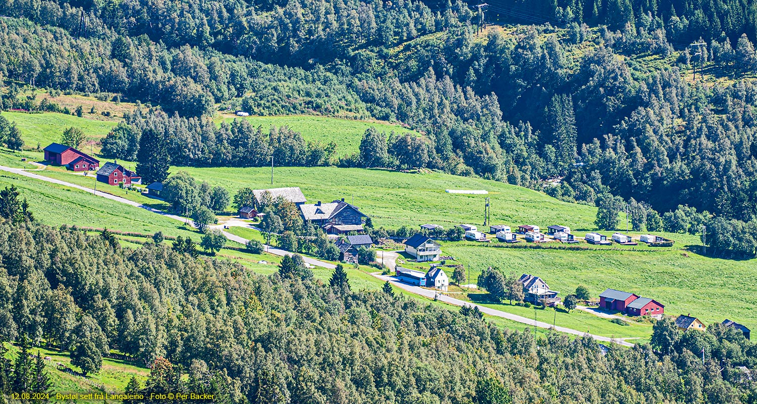 Bystøl sett frå Langaleino