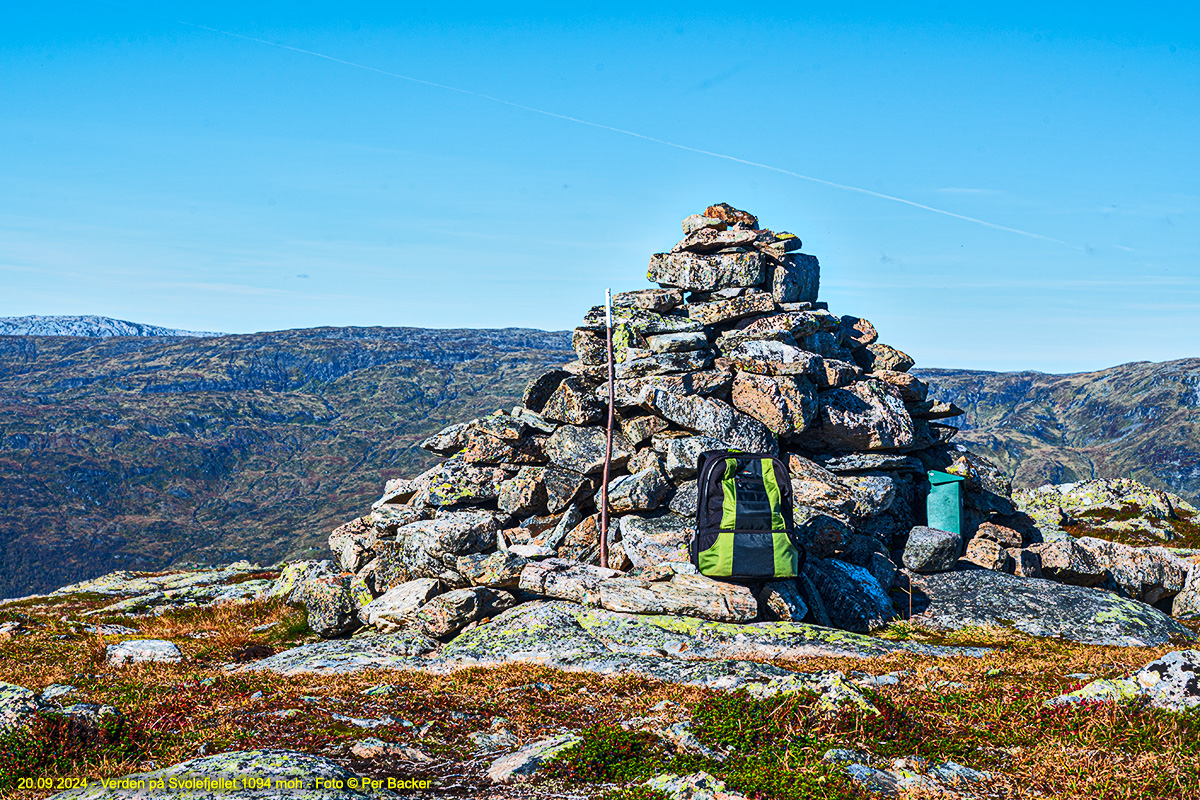 Varden på Svolefjellet 1094 moh