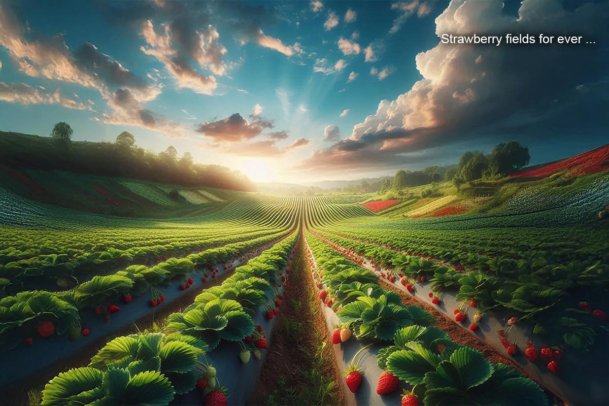 Strawberry fields forever ...