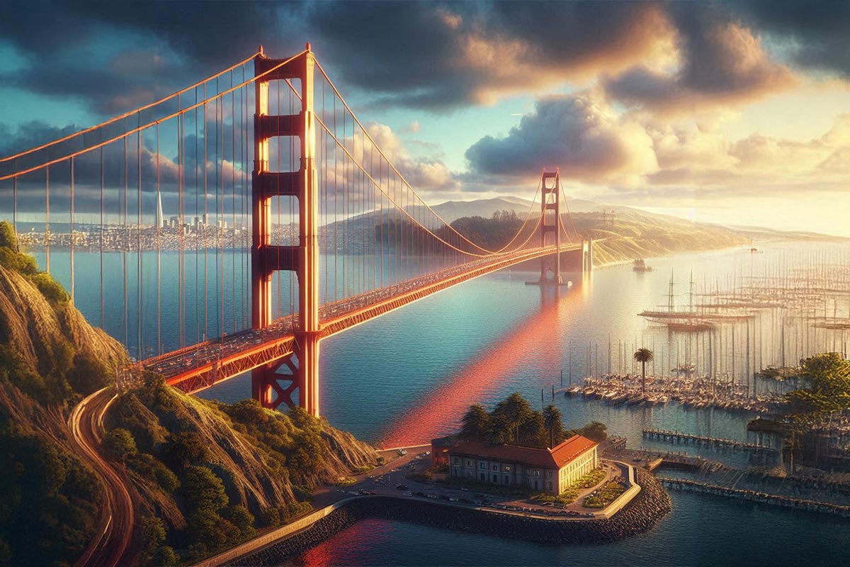 Golden Gate, San Francisco (KI-bilete)