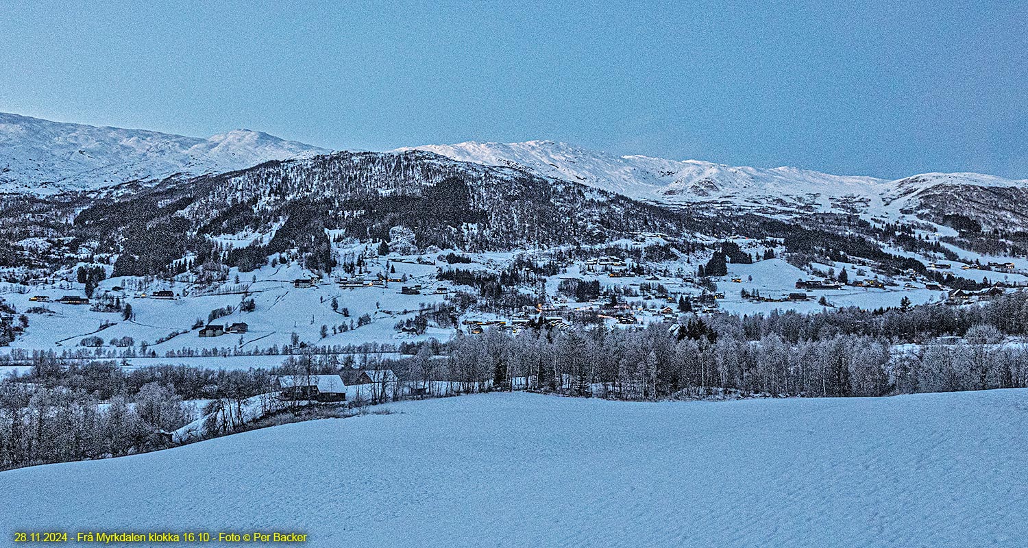 Frå Myrkdalen klokka 16.10