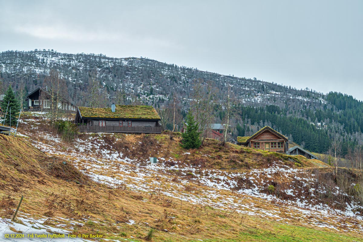 Frå Tveite hyttefelt