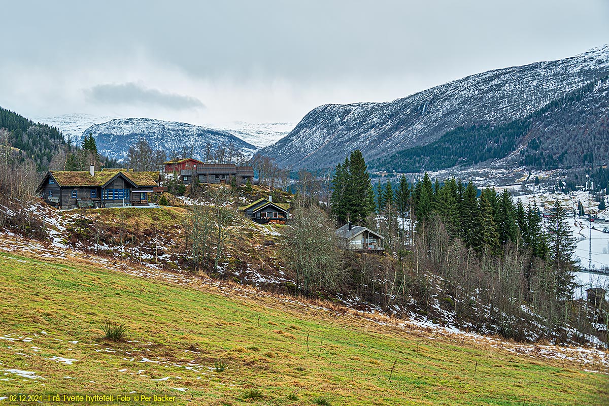 Frå Tveite hyttefelt