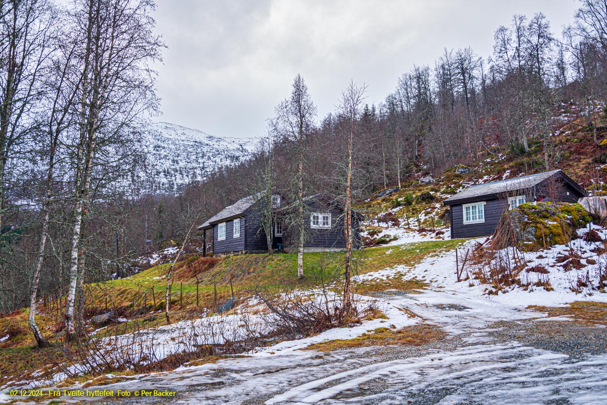 Frå Tveite hyttefelt