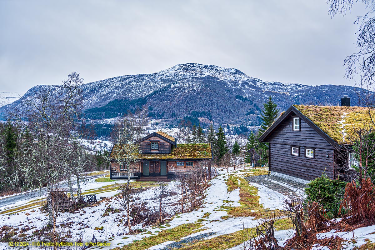 Frå Tveite hyttefelt