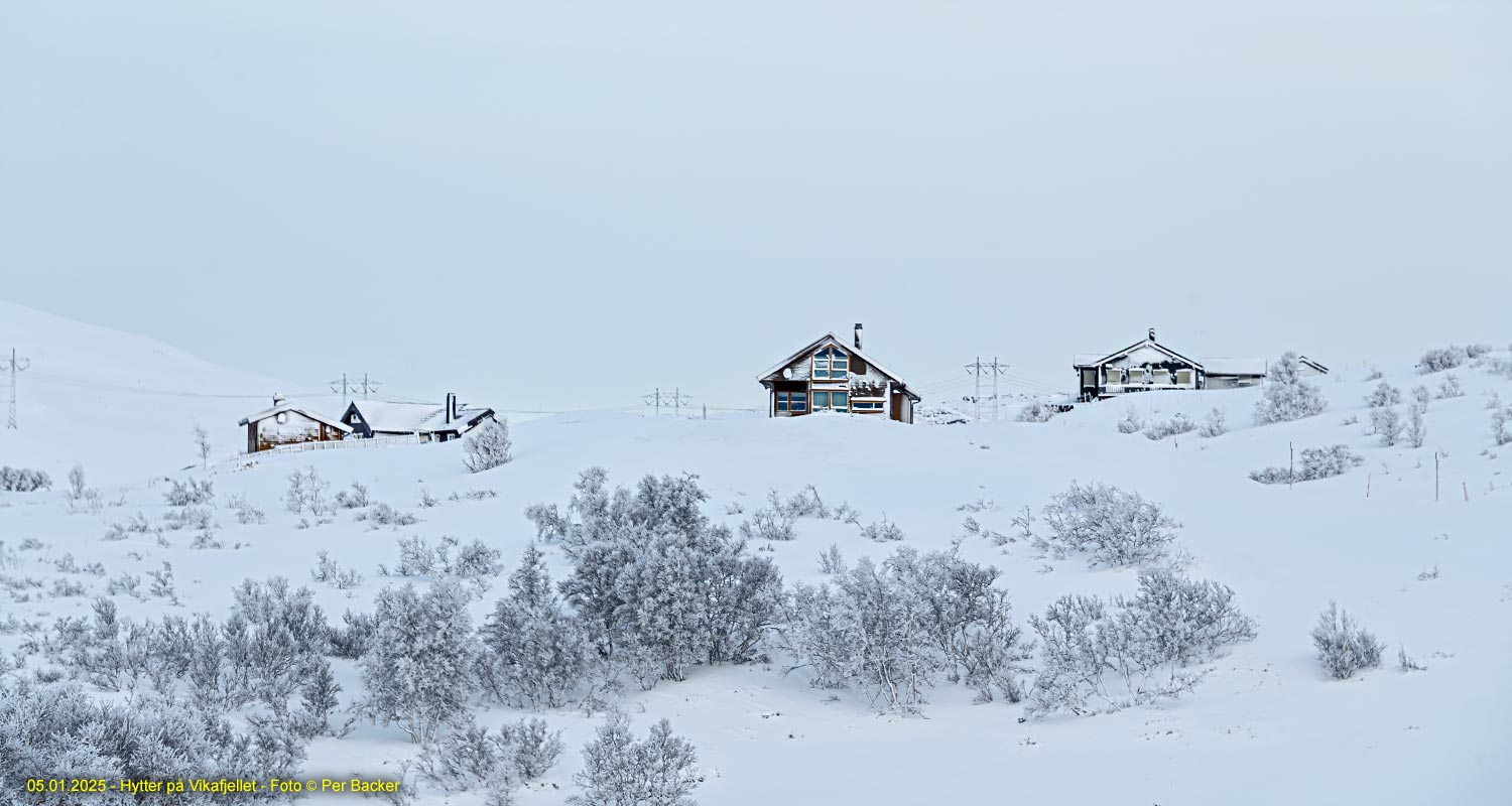 Hytter på Vikafjellet