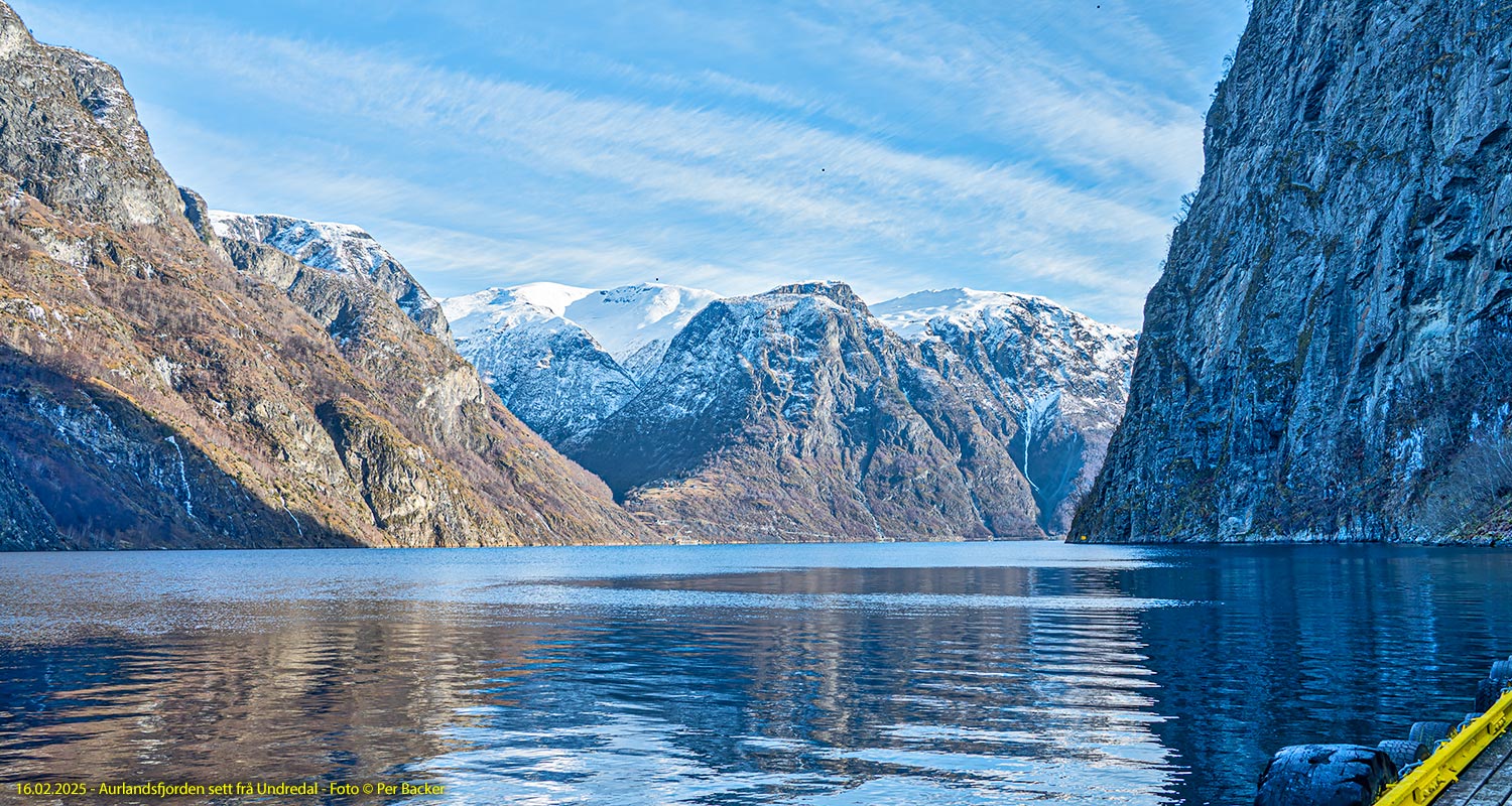 Aurlansfjorden sett frå Undredal
