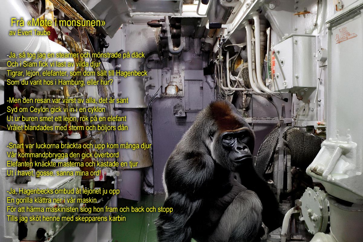 Gorilla i maskinen (KI)