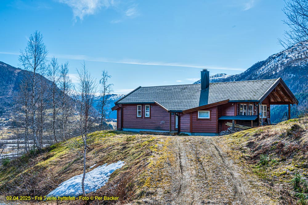 Frå Tveite hyttefelt