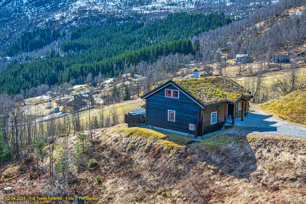 Frå Tveite hyttefelt