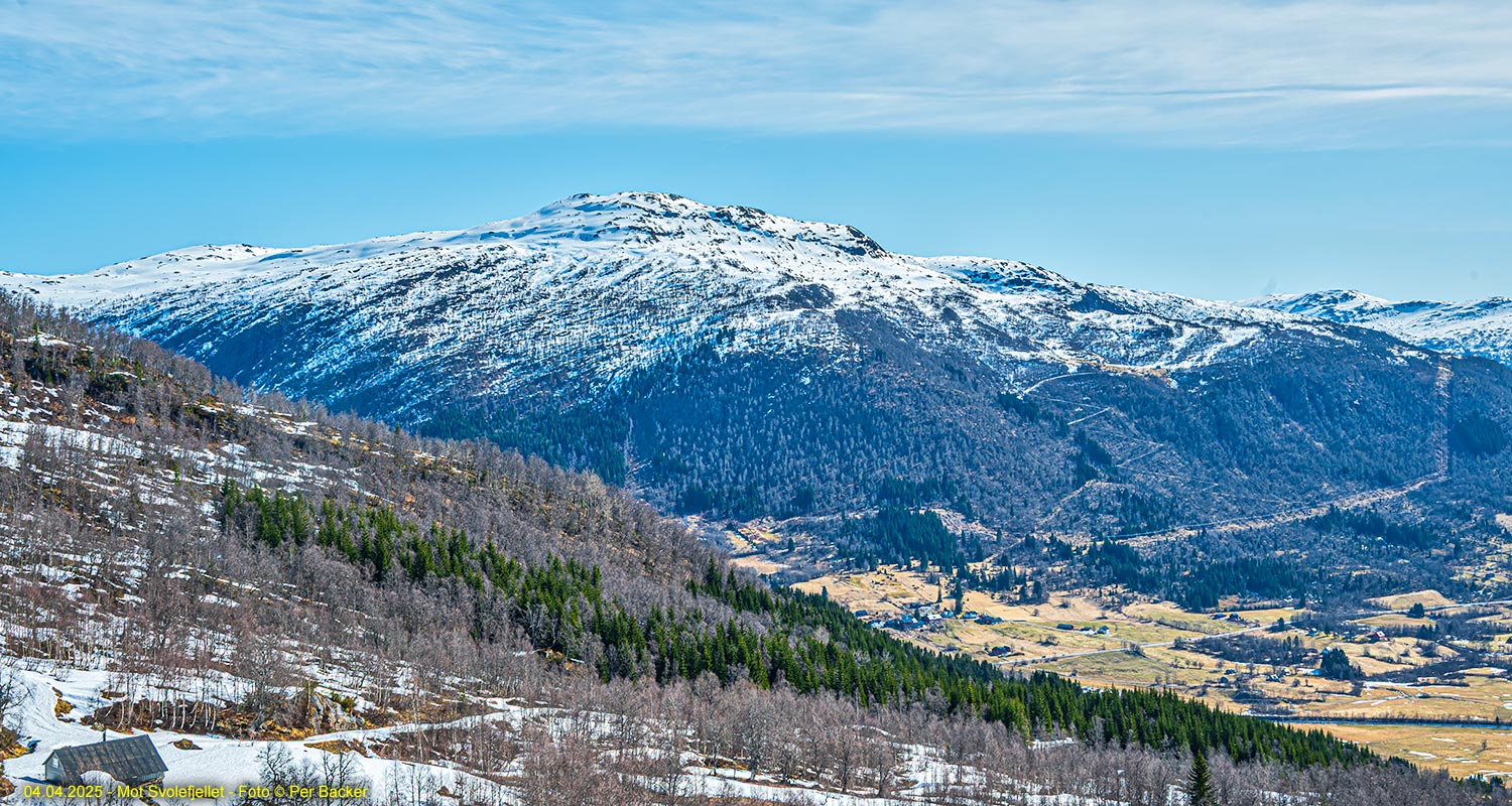 Mot Svolefjellet