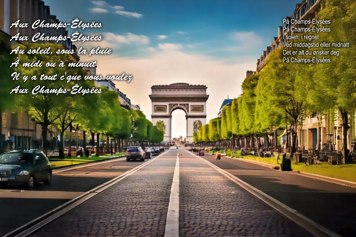 Aux Champs-Elysees, Paris (KI)