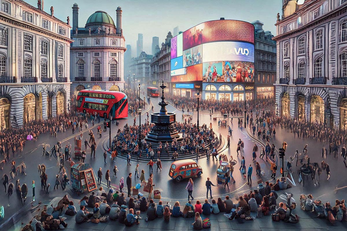 Piccadilly Circus, London (KI)