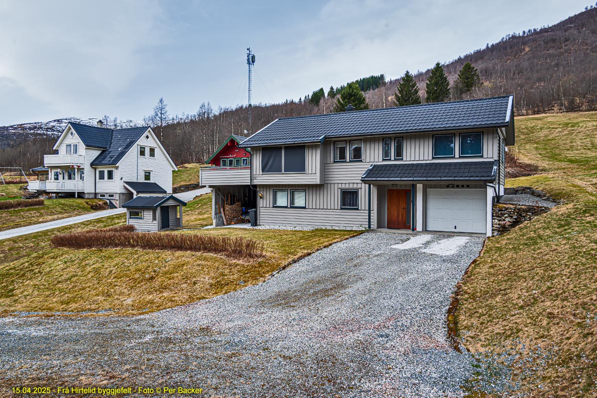 Frå Hirtelid byggjefelt