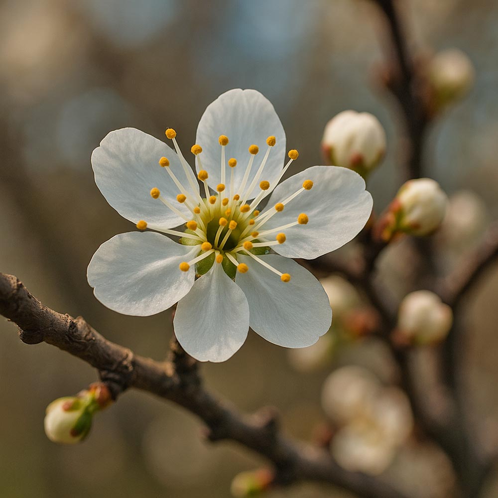 Plommeblomst (KI)