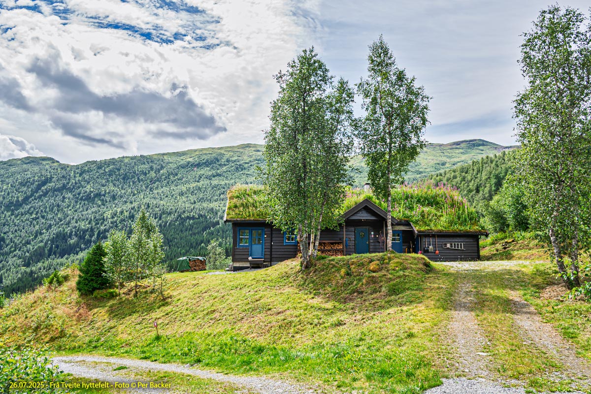 Frå Tveite hyttefelt