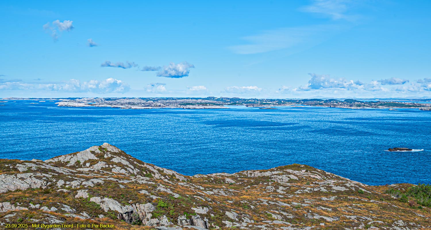 Mot Øygarden i nord