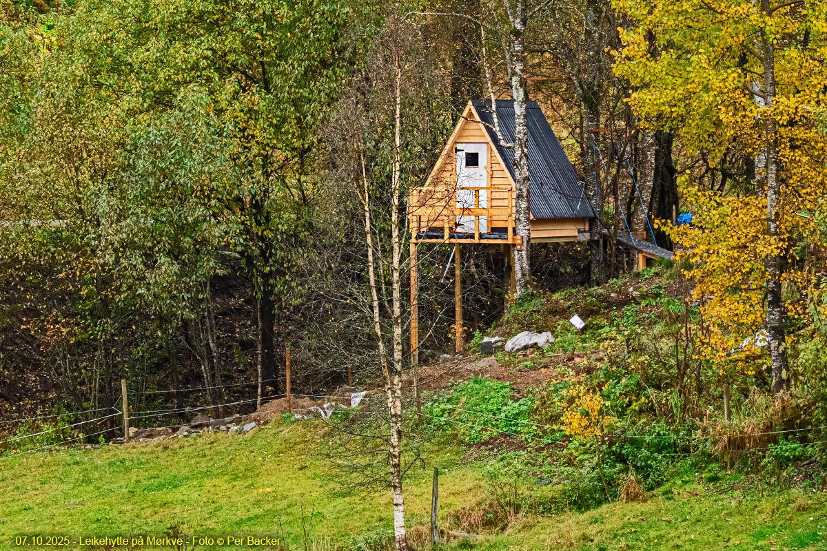 Leikehytte på Mørkve