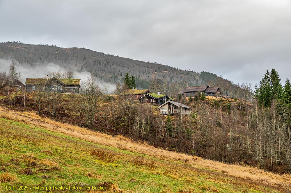 Hytter på Tveite