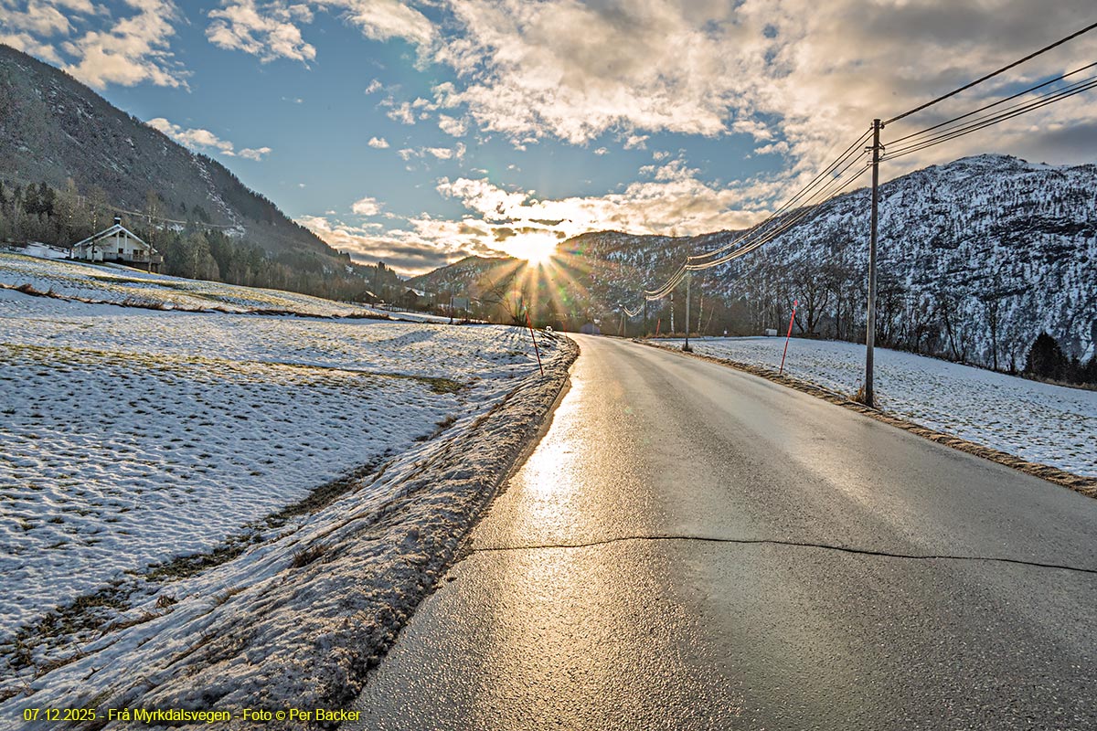 Frå Myrkdalsvegen
