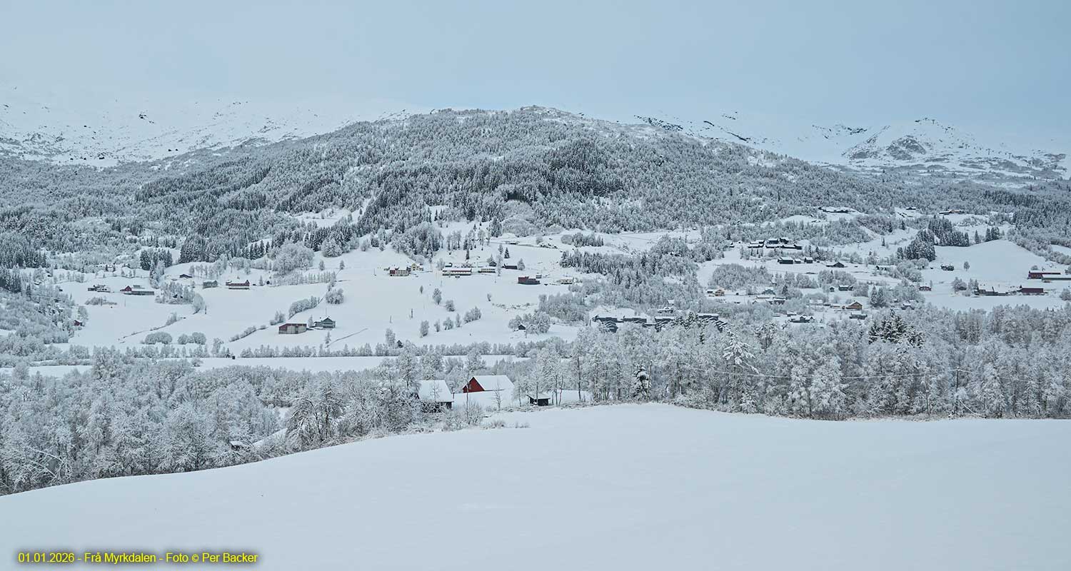 Frå Myrkdalen klokka 11.54