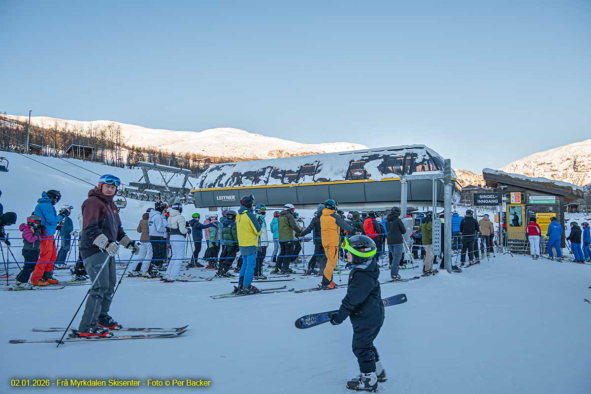 Frå Myrkdalen Skisenter