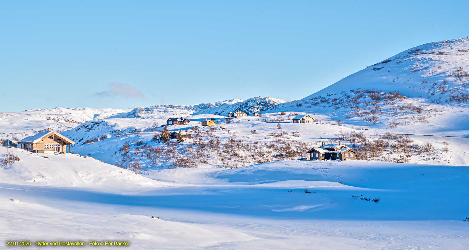 Hytter ved Hestavollen