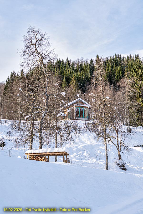Frå Tveite hyttefelt