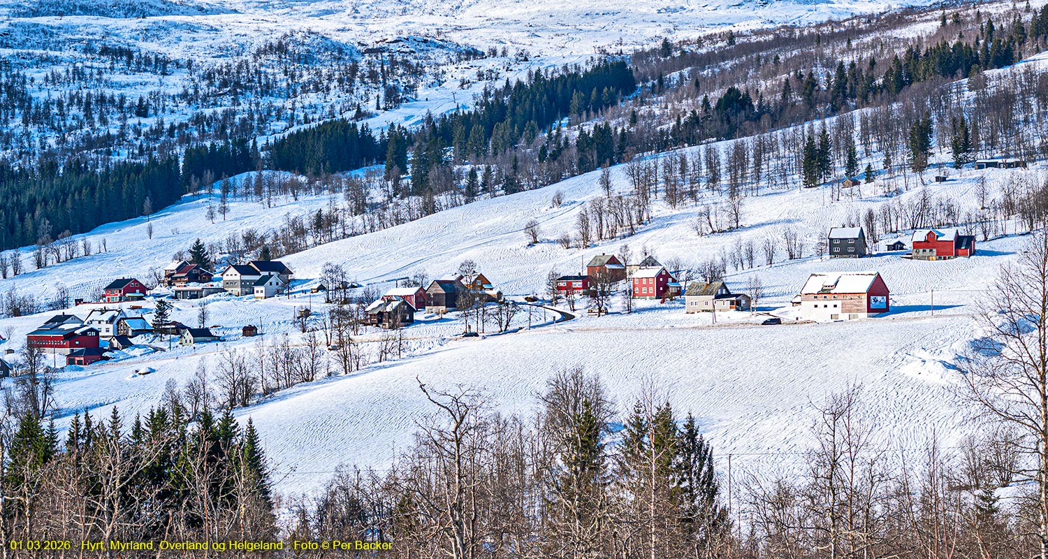 Hyrt, Myrland, Overland og Helgeland