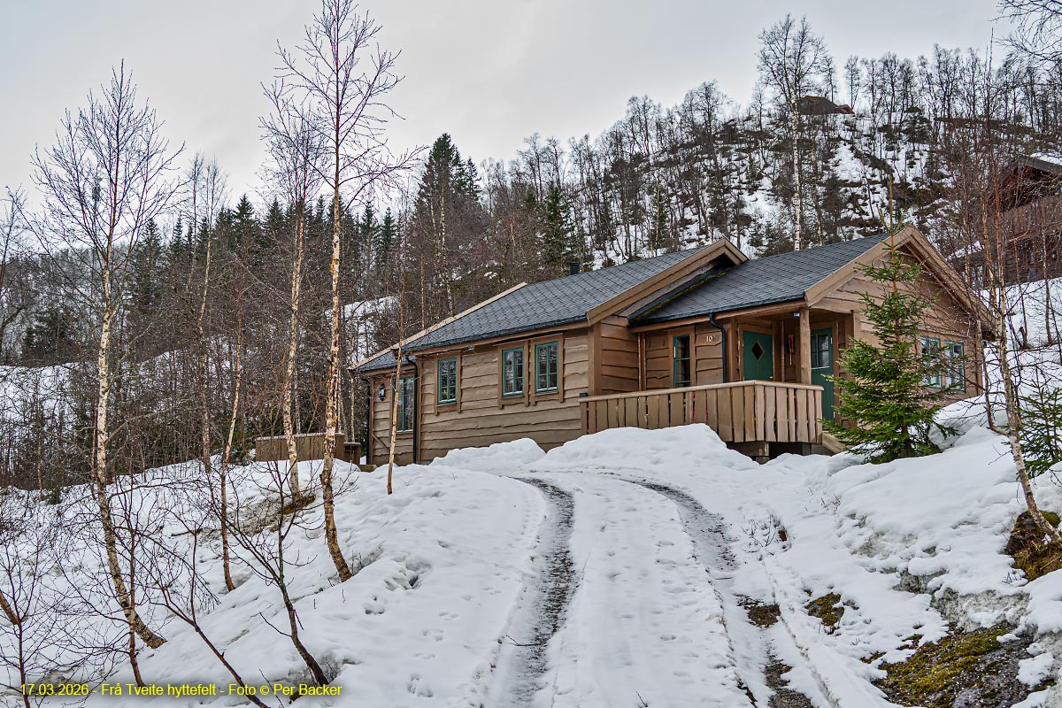 Frå Tveite hyttefelt