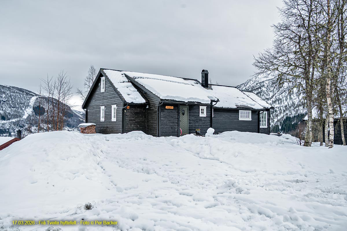 Frå Tveite hyttefelt